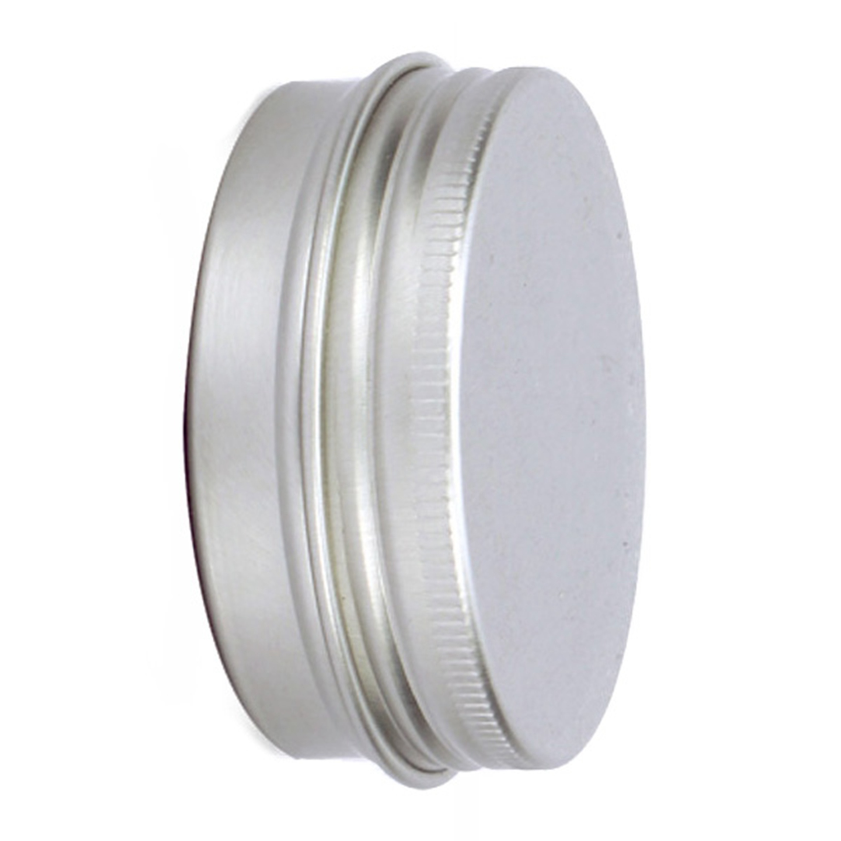 Lip Balm - BAAM-30Ml Silver Small Aluminum Round Lip